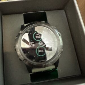 Garmin Fenix 5X Plus Sapphire Edition Multisport Black Titanium w/Pulse Ox